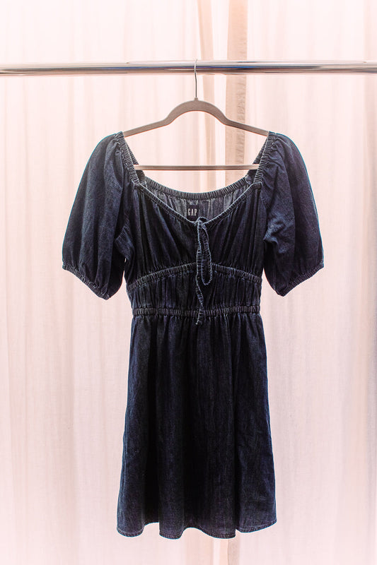 Gap Denim Cotton Small Dress