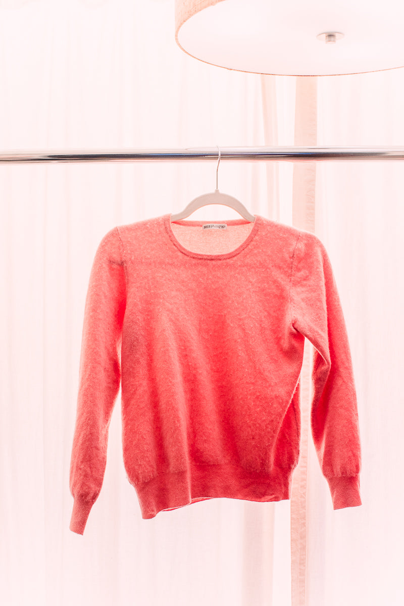 Pink Crewneck Mark and Spencer Sweater Cashmere